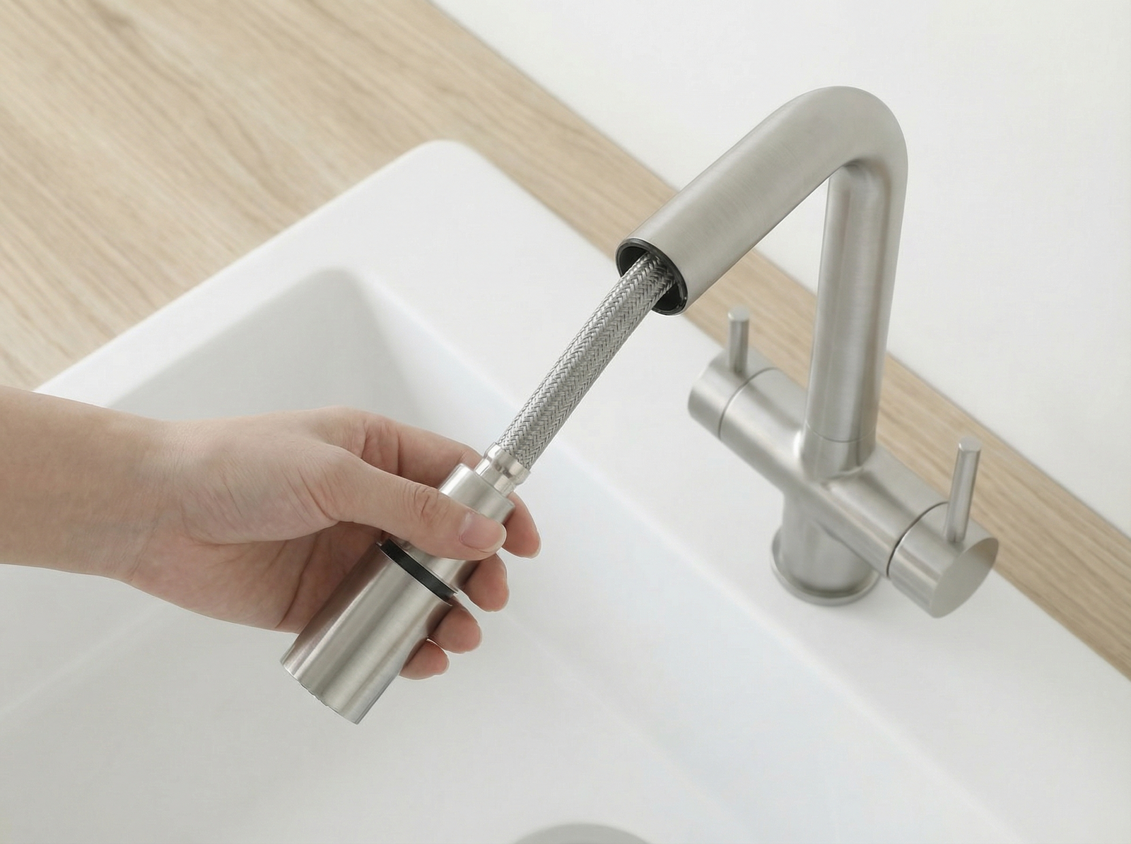 DV416 – 4-Weg-Wasserhahn – Anwendungsbeispiel 4
